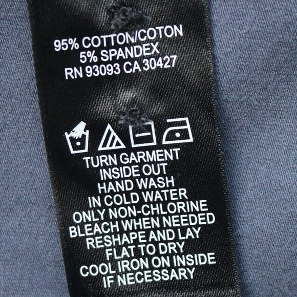 Nic + Zoe Slate Blue Knit Cotton Blend 1 Button Cardigan Blazer Jacket Sz LARGE - Picture 9 of 9